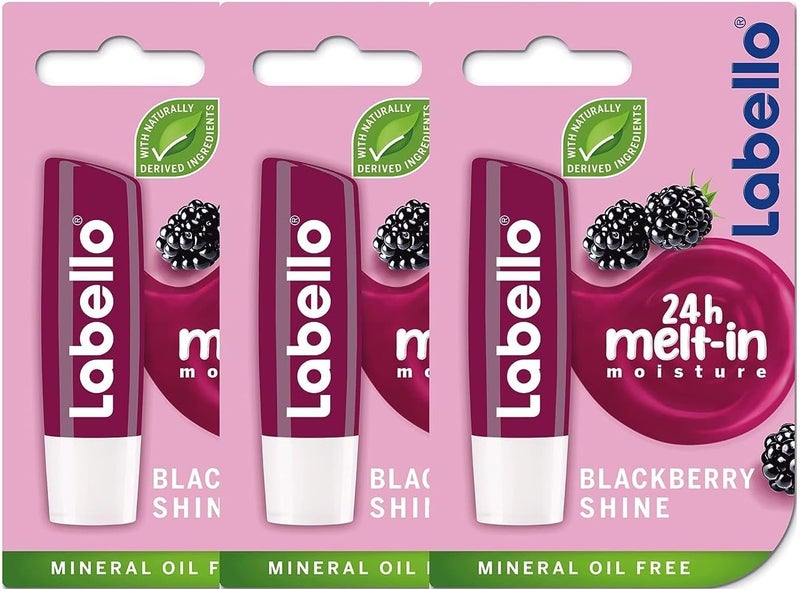 Labello بلسم شفاه لابيلو بلاك بيري شاين - Image 1